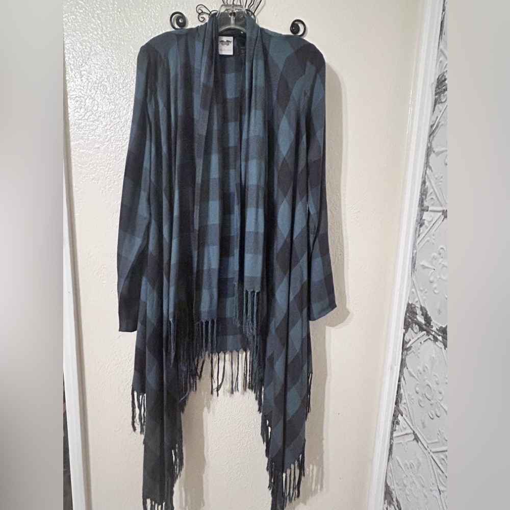 Harley Davidson fringe cardigan